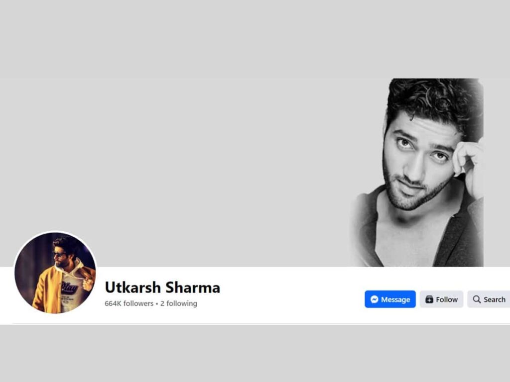 Utkarsh Sharma Facebook