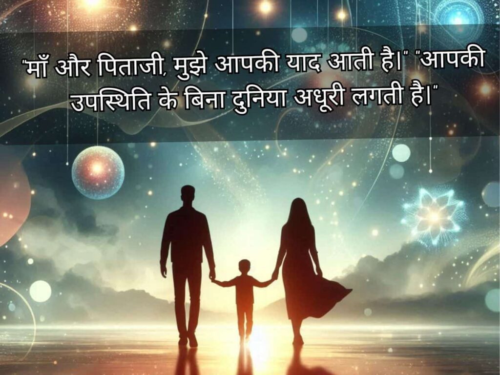 Miss You Mummy Papa Quotes In Hindi 