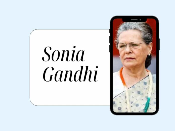 Sonia Gandhi Biography In Hindi